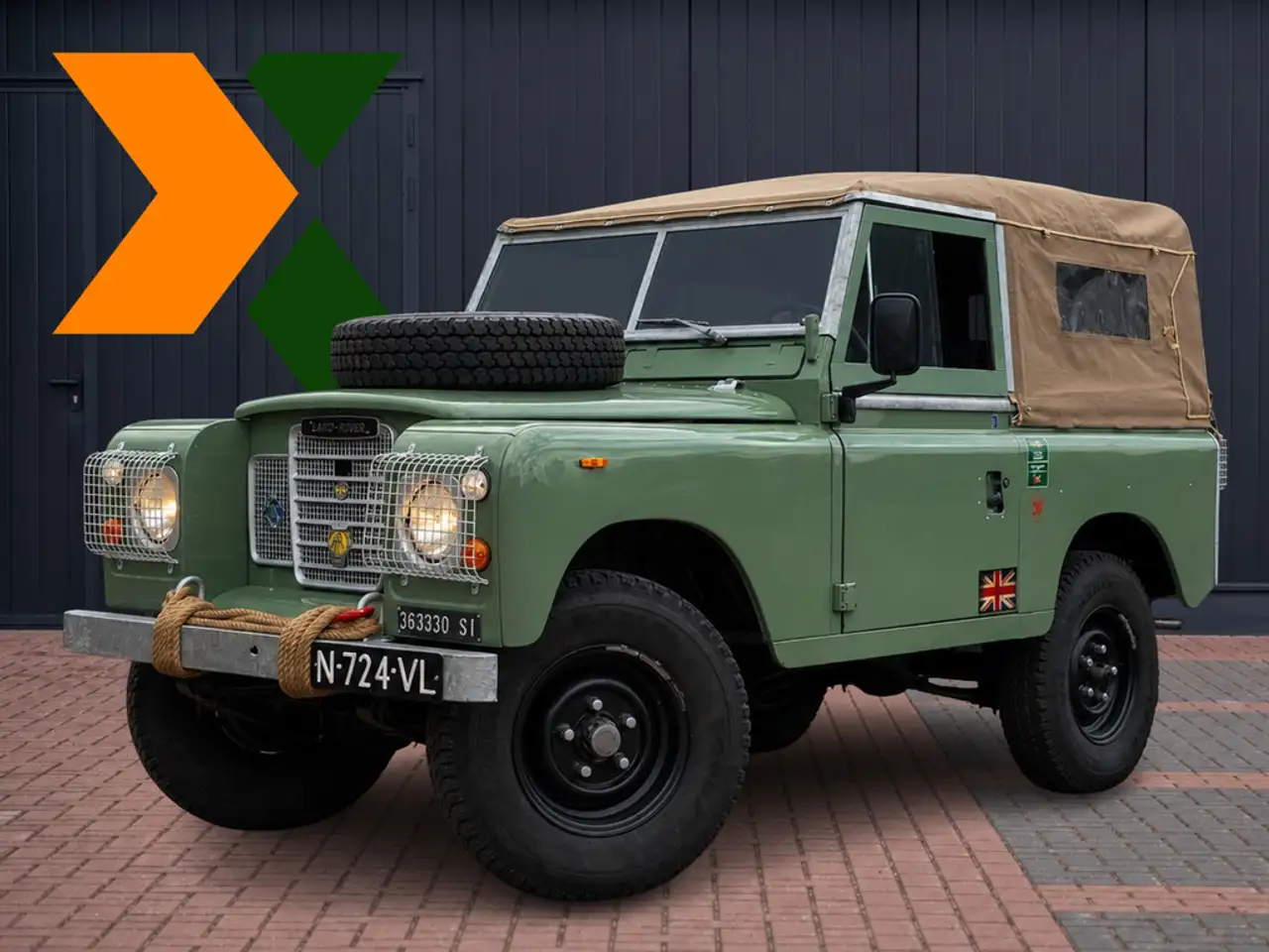 Land Rover Series III 88 44kW/60pk 2 deurs Soft Top, foto 1