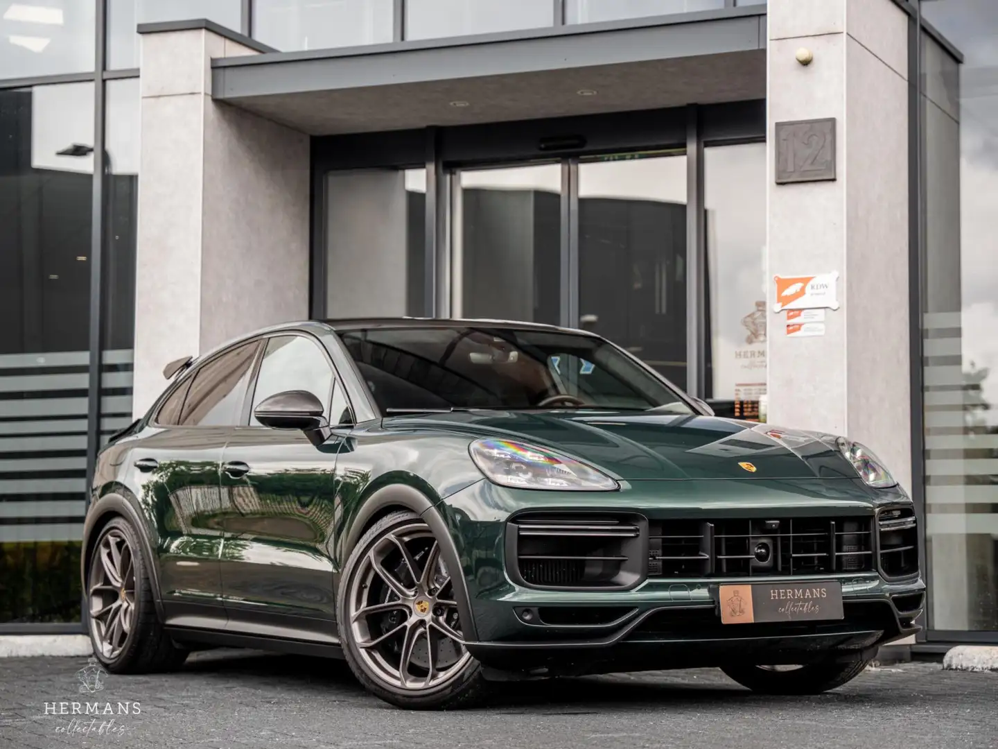 Porsche Cayenne Coupé 4.0 Turbo GT / PTS / Carbon / 18-Way / Sport Groen - 1