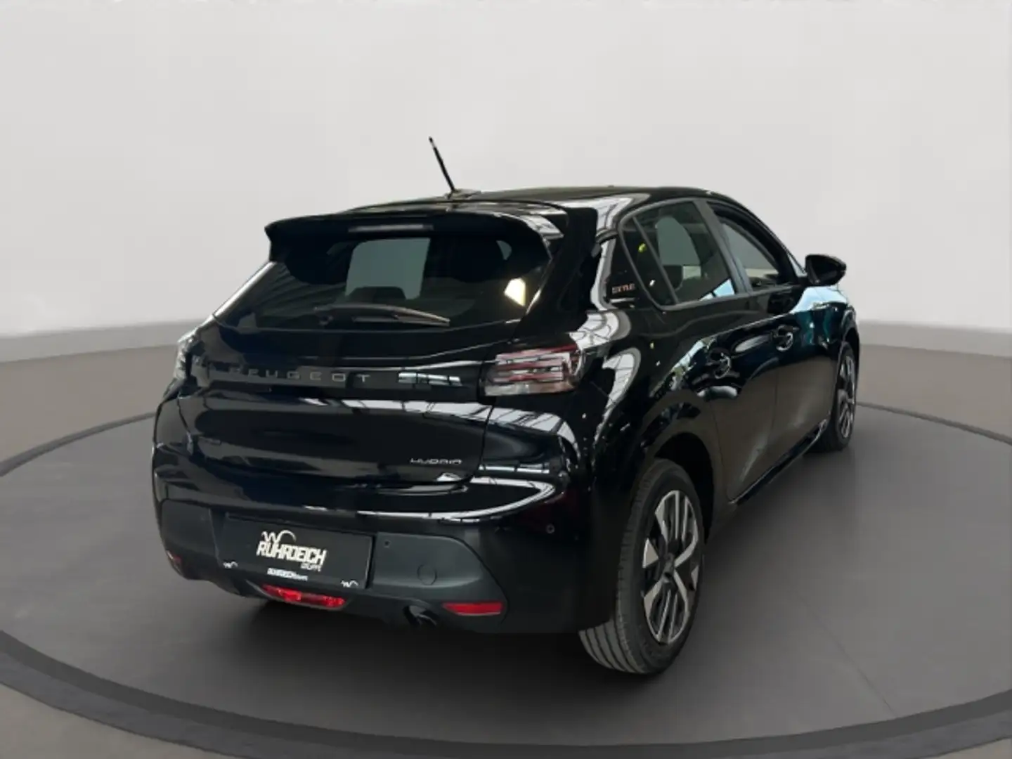 Peugeot 208 Hybrid 110 Style 1.2 SHZ PDC hinten  CARPLAY Schwarz - 2