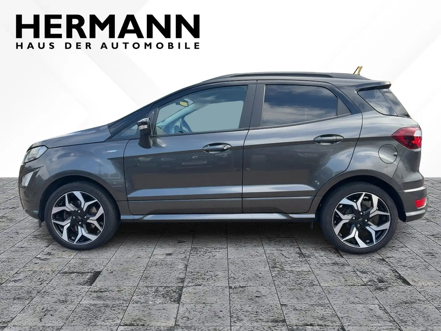 Ford EcoSport 1.0 Ecoboost ST-Line *Navi*Kamera* Grijs - 2