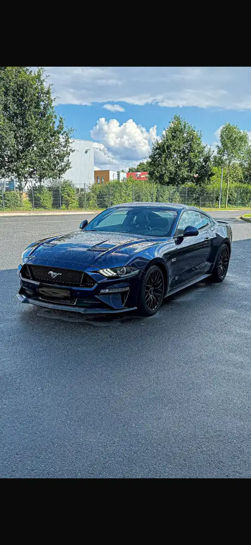 Ford Mustang Fastback 5.0 Ti-VCT V8 Aut. GT mit Rest Garanti Blau - 1