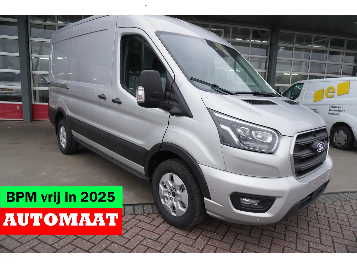 Ford Transit 350M 2.0 TDCI 165PK L2H2 Limited Automaat Nr. V103 Grijs - 1