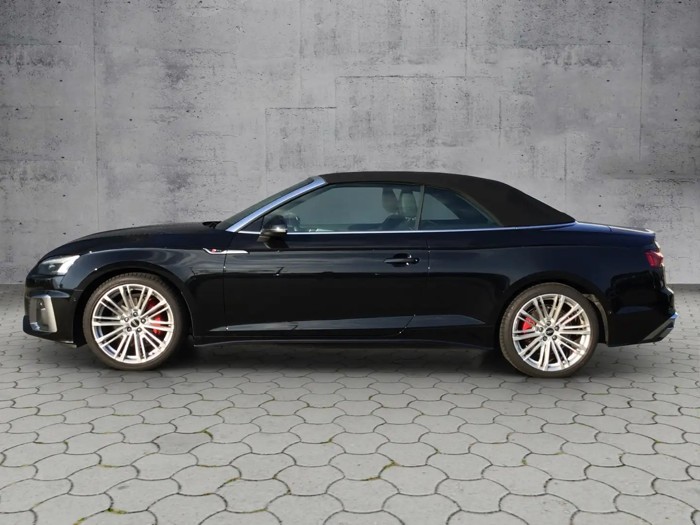 Audi A5 Cabriolet S line 40 TFSI quattro S-tronic KLIMA L Schwarz - 2