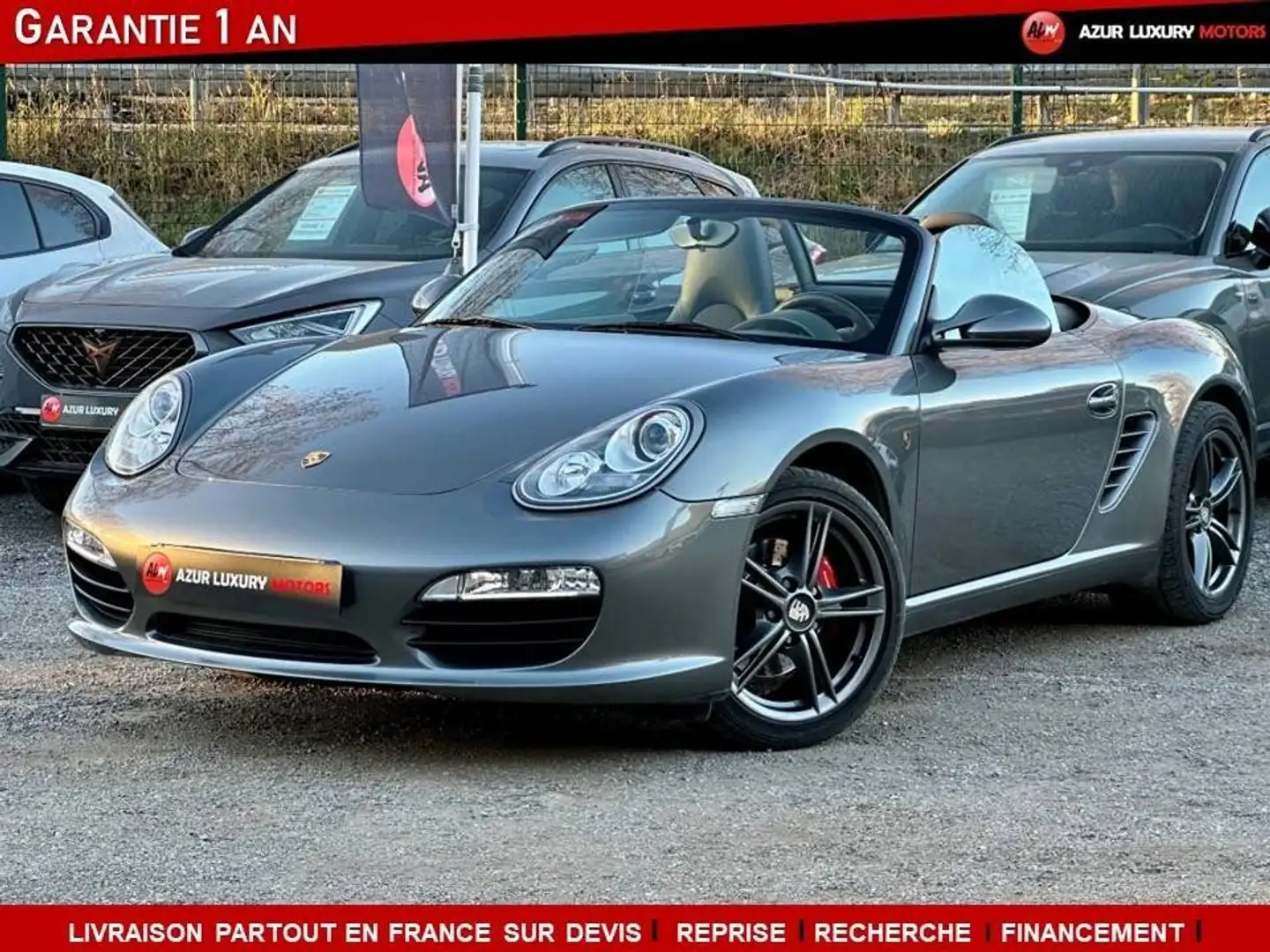 Porsche Boxster S 987 (2) 3.4 310 CV Gris - 1