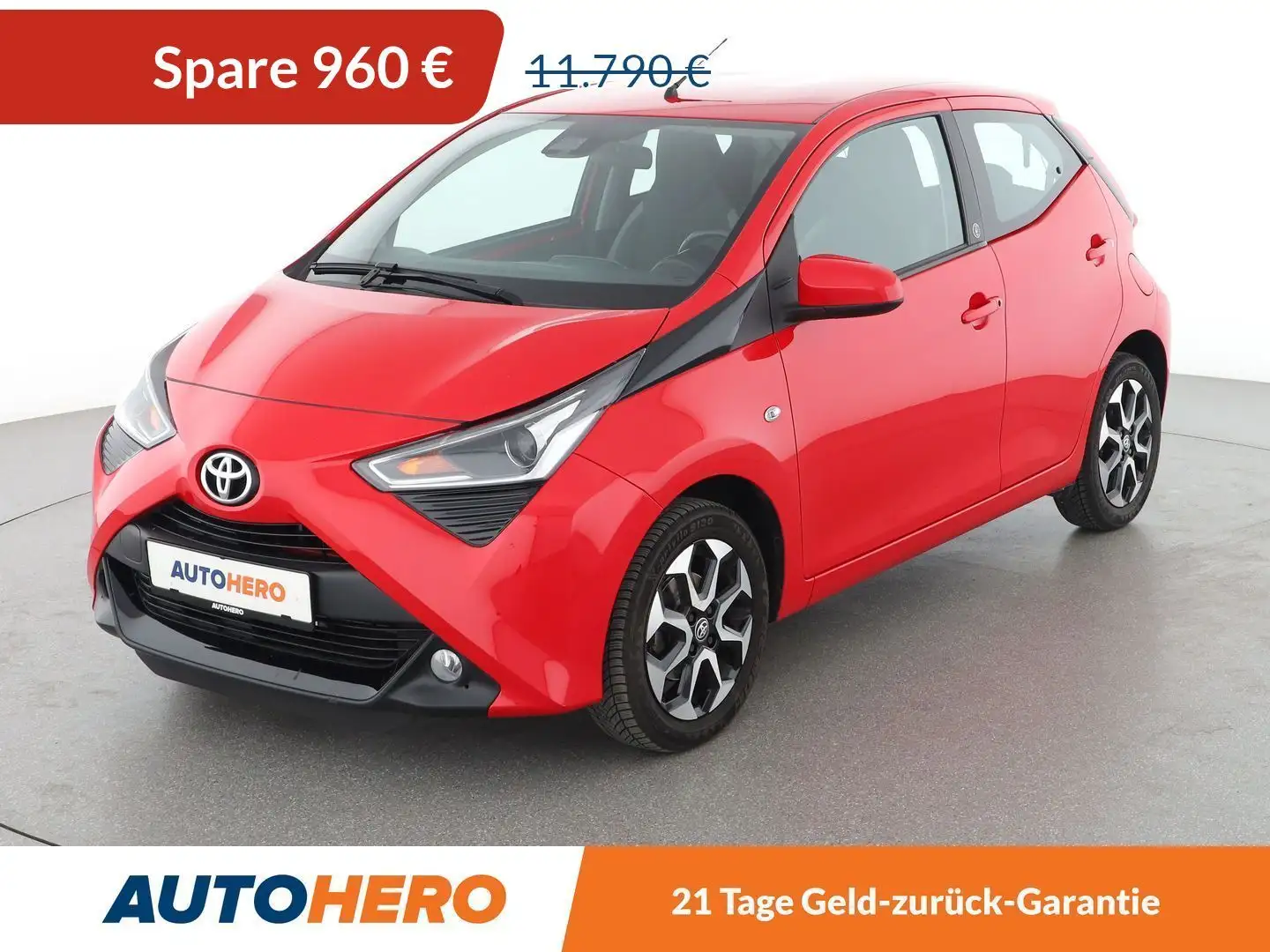 Toyota Aygo 1.0 x-play Team D*LIM*CAM*PDC*ALU*KLIMA* Rot - 1