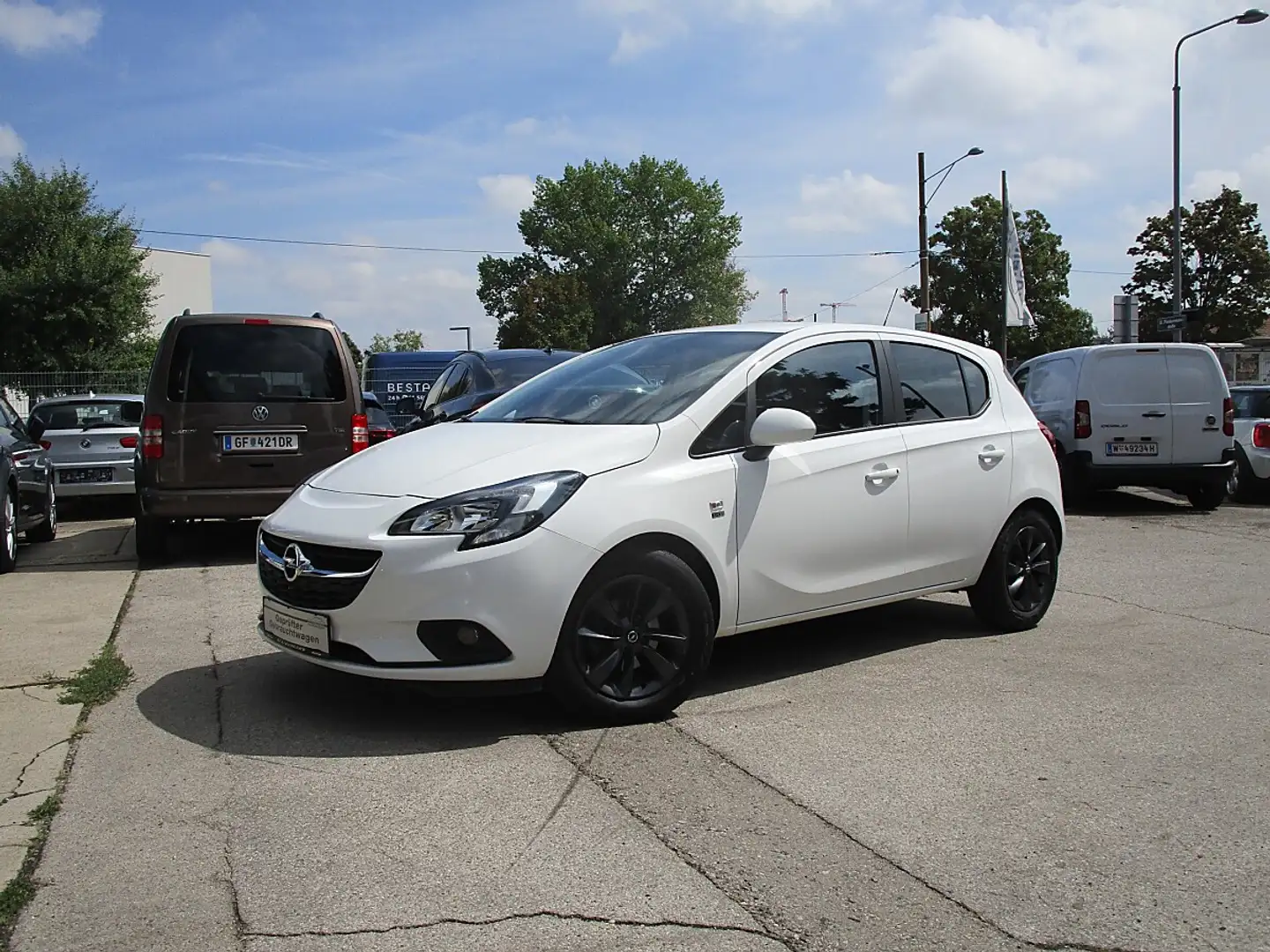 Opel Corsa 1,4 Ecotec 120 J. Edition Weiß - 1
