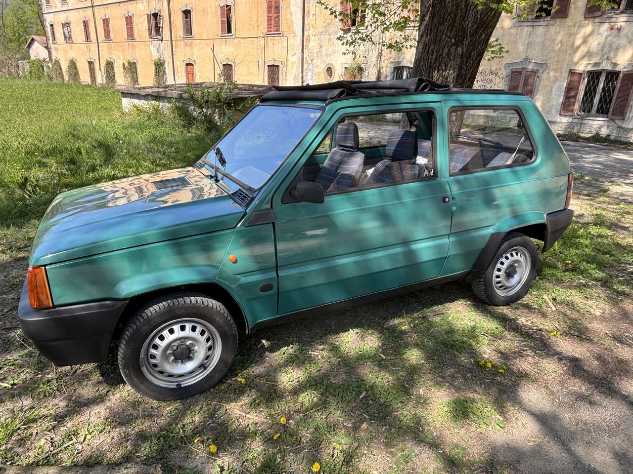Fiat Panda Young Doppio Tettuccio Verde Palma