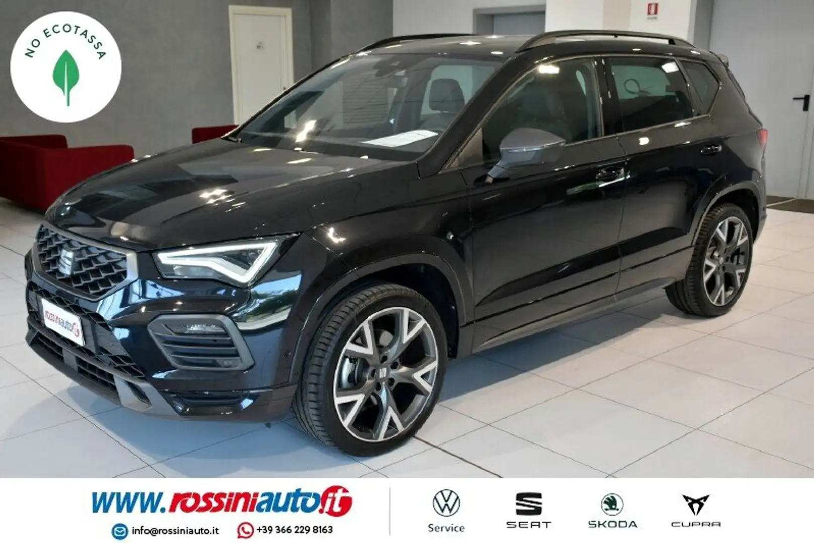 SEAT Ateca 2.0 TDI 150 CV FR + FR PACK R19 DCC DYNAMIC CHASSI Nero - 1
