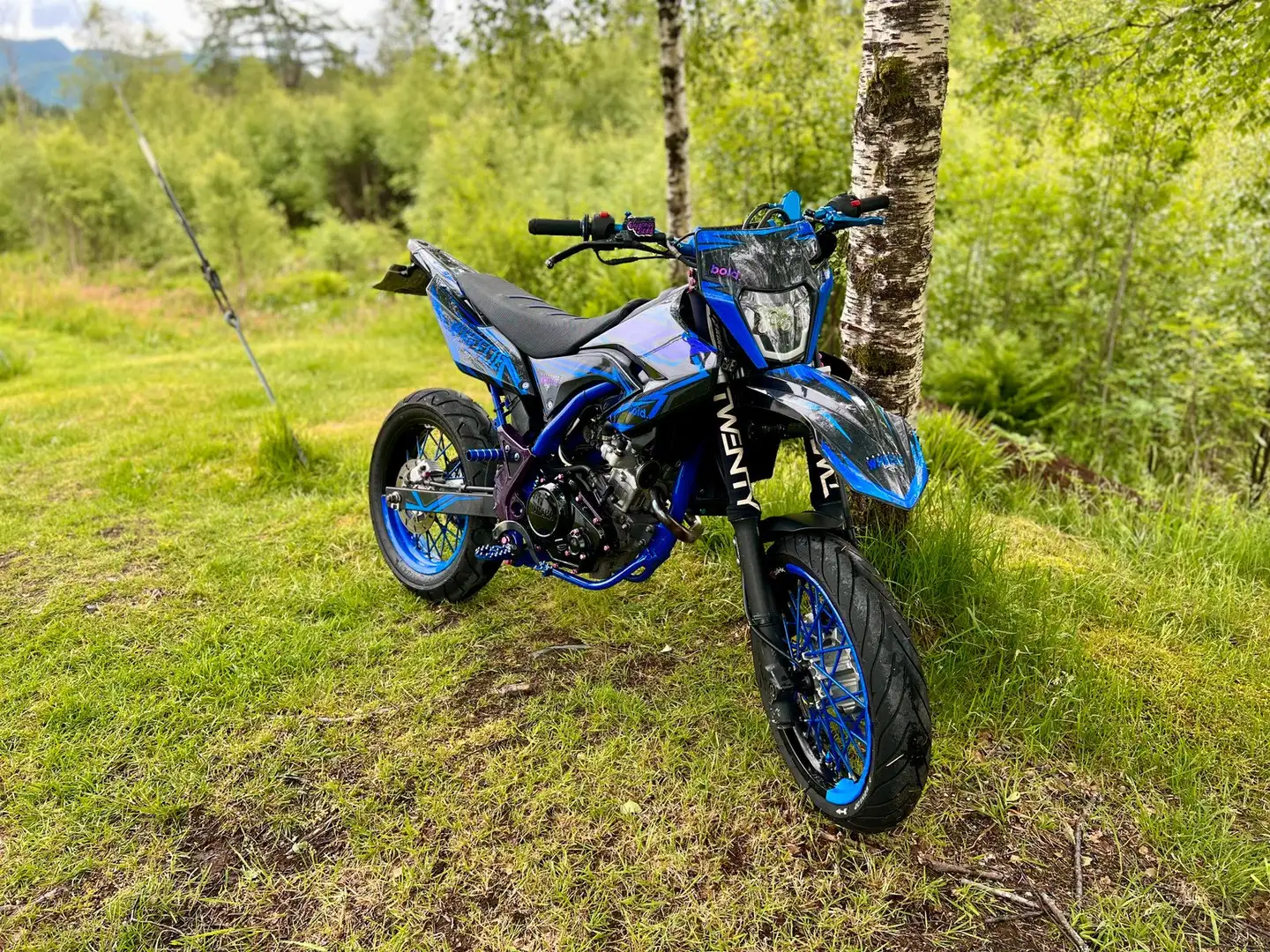 Yamaha WR 125 X Blau - 2