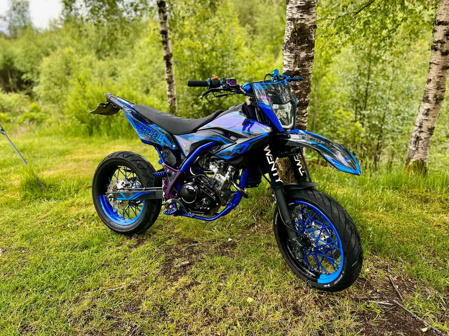 Yamaha WR 125 X Blau - 1