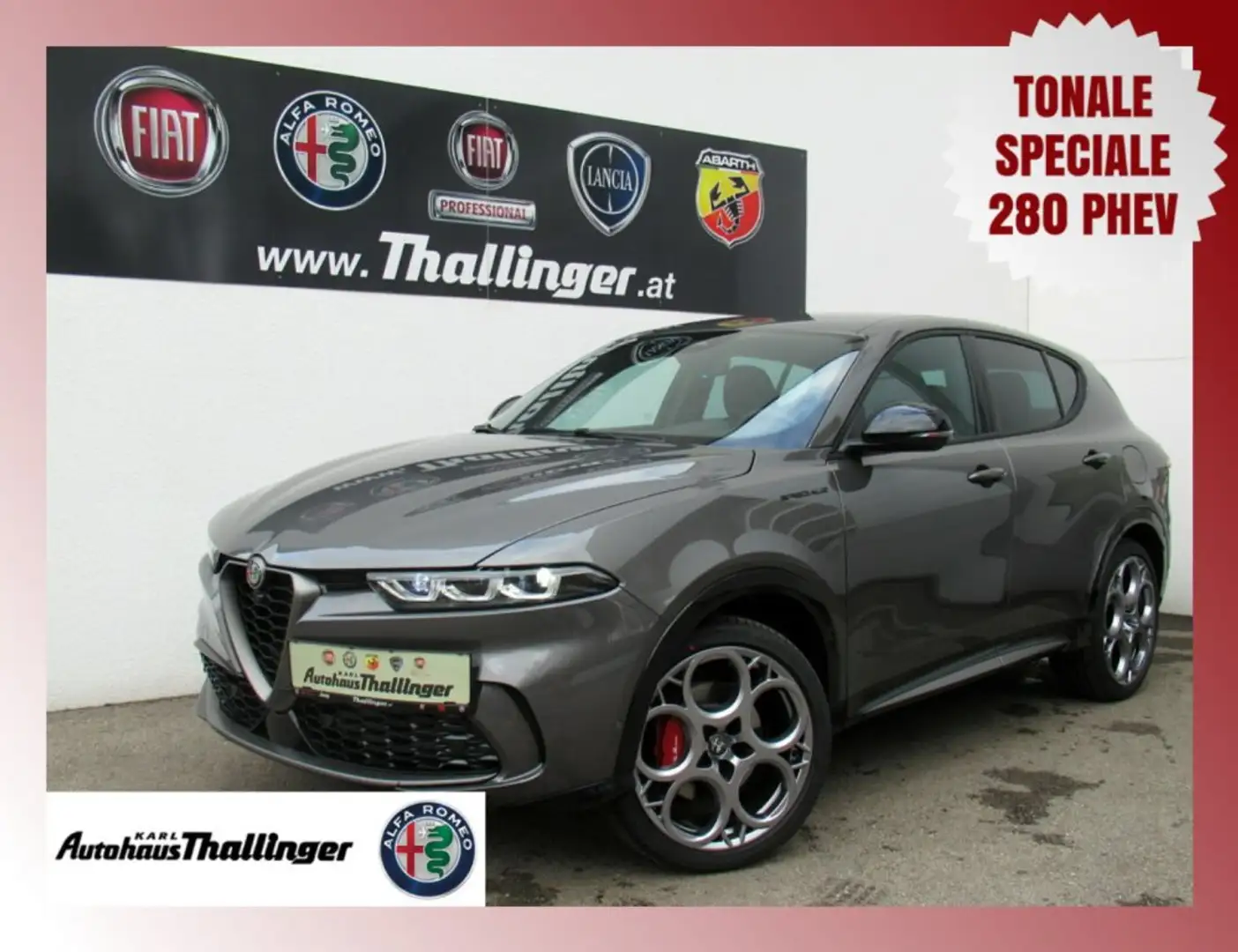 Alfa Romeo Tonale Edizione Speciale 280ps PHEV Grau - 1