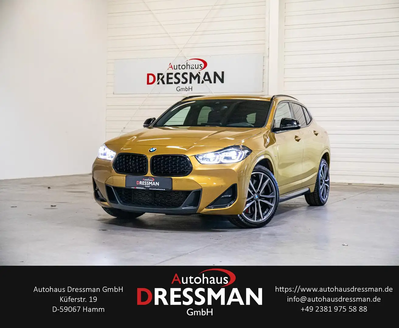 BMW X2 xDrive M35i HuD ACC PANO LED KAMERA HARMAN Gold - 1