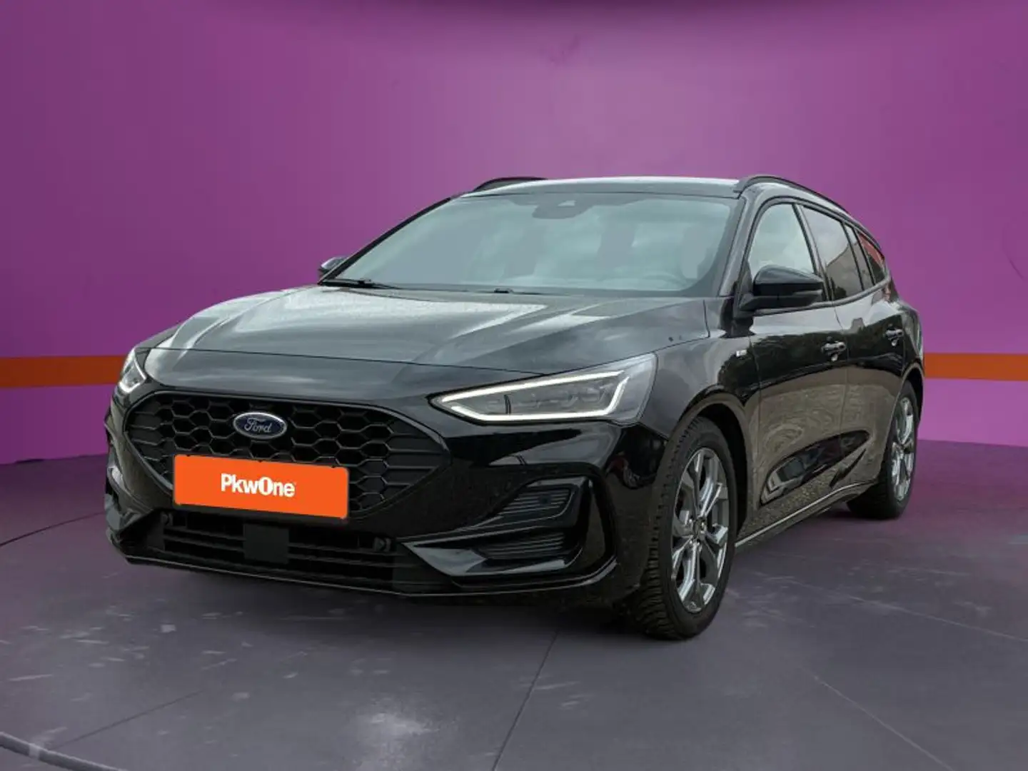 Ford Focus 1,0 EcoBoost Hyb. ST-Line X Tur AT Panoram Schwarz - 1