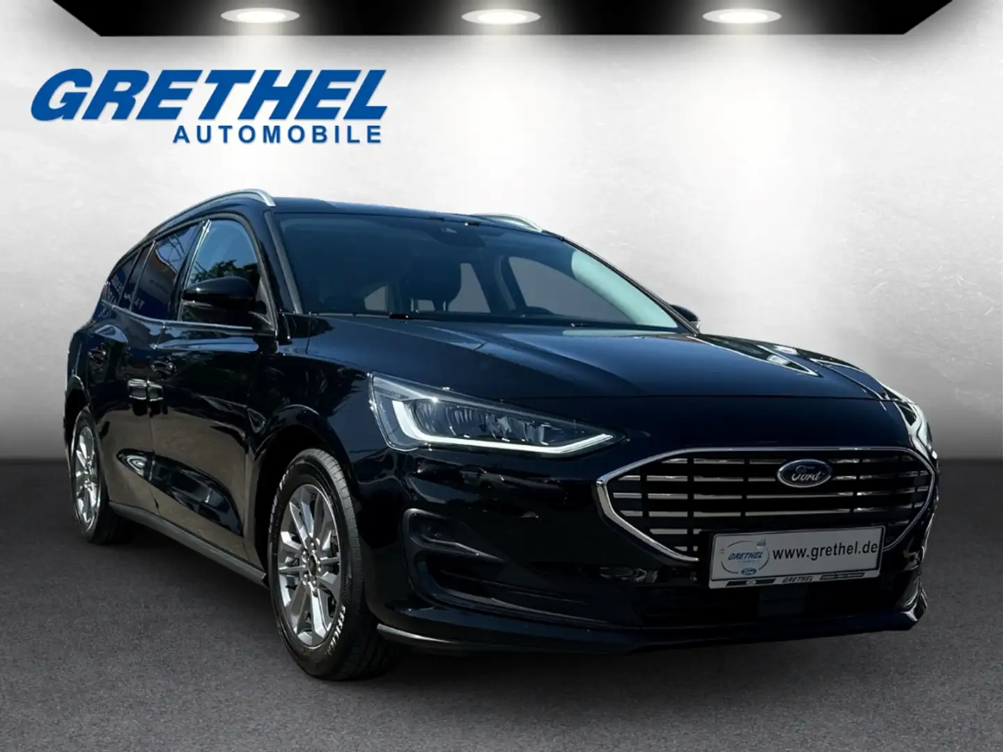 Ford Focus Turnier Titanium Design 1.0 EcoBoost Mild-Hybrid E Schwarz - 1