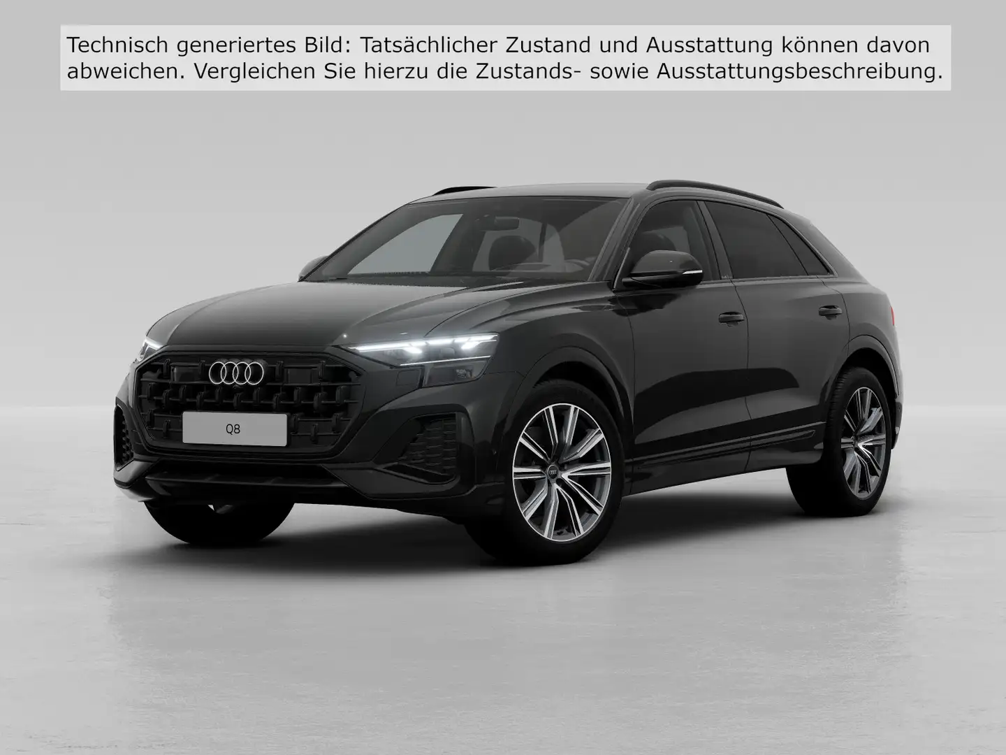 Audi Q8 45 TDI qu. tiptronic HD-MATRIX/ACC/HUD/AHK Schwarz - 2