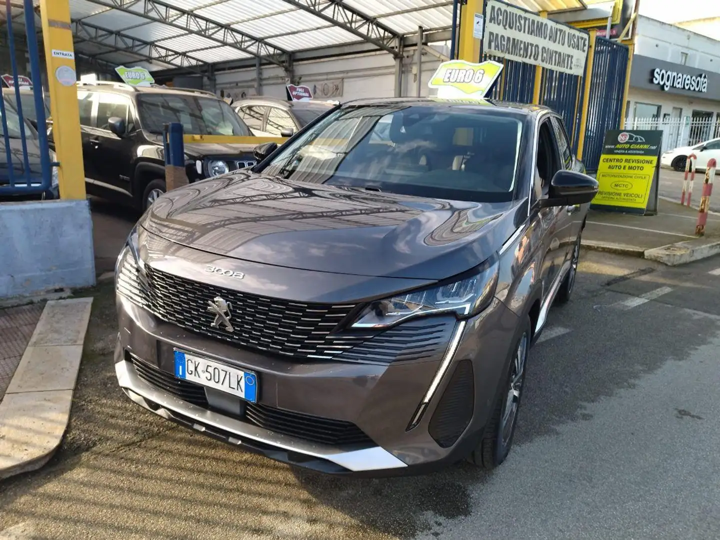 Peugeot 3008 BlueHDi 130 S&S EAT8 Allure Grigio - 1