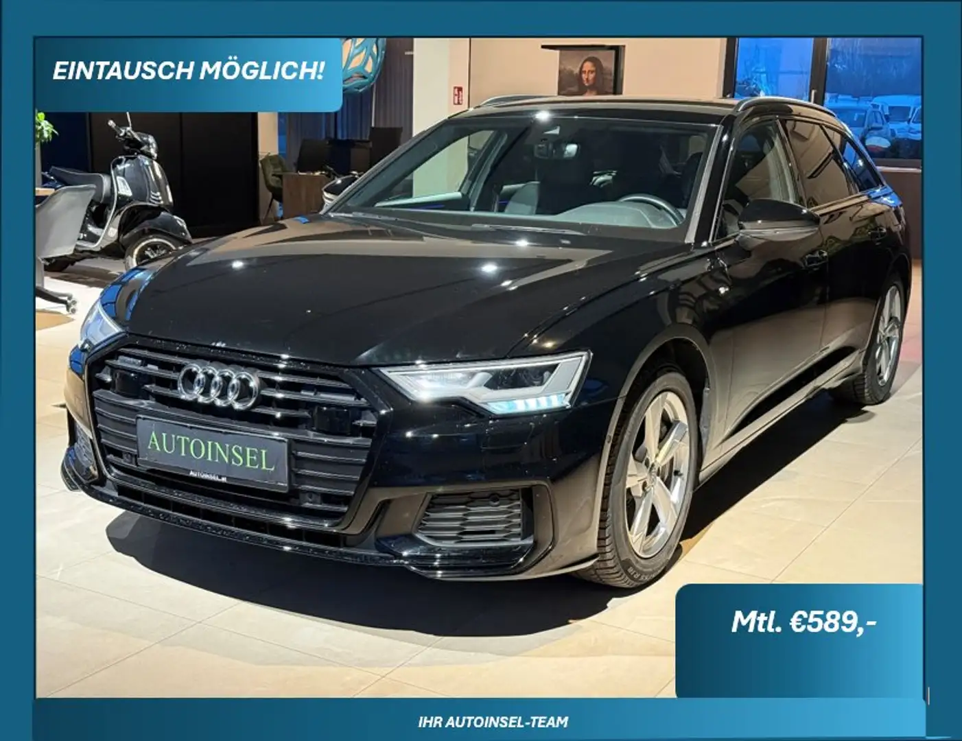Audi A6 50 TFSI e quattro sport Schwarz - 1