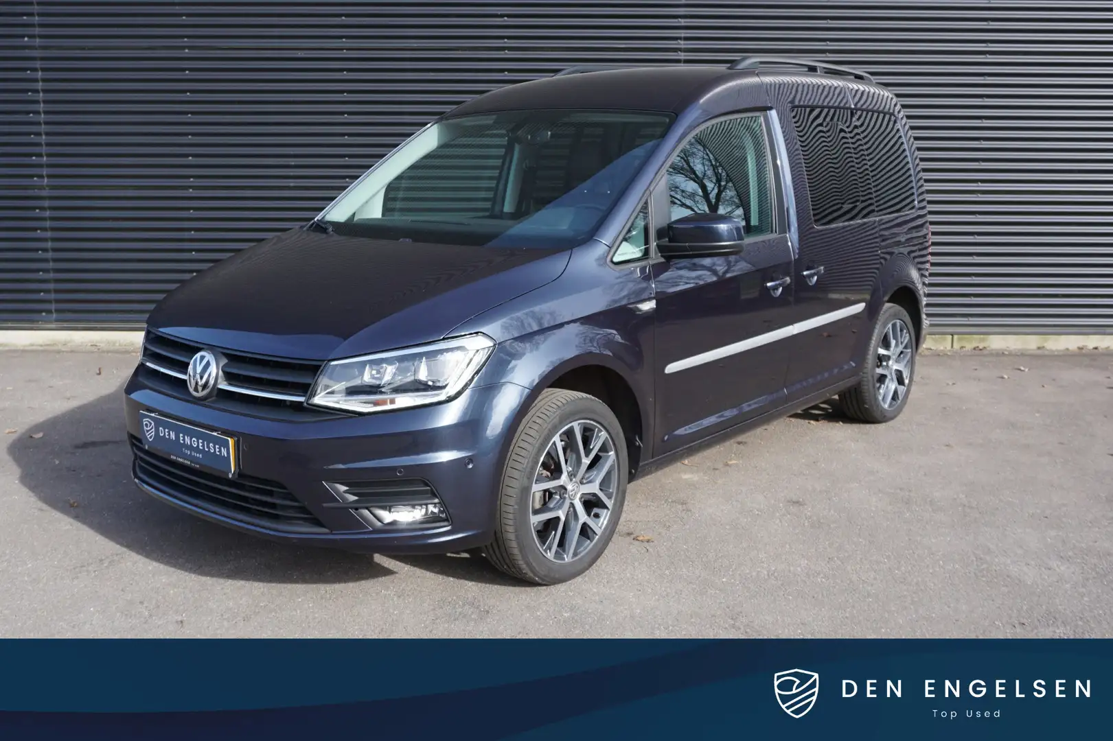 Volkswagen Caddy 1.4 TSI | 126 PK AUT | Climatronic | ACC | Camera Blauw - 1