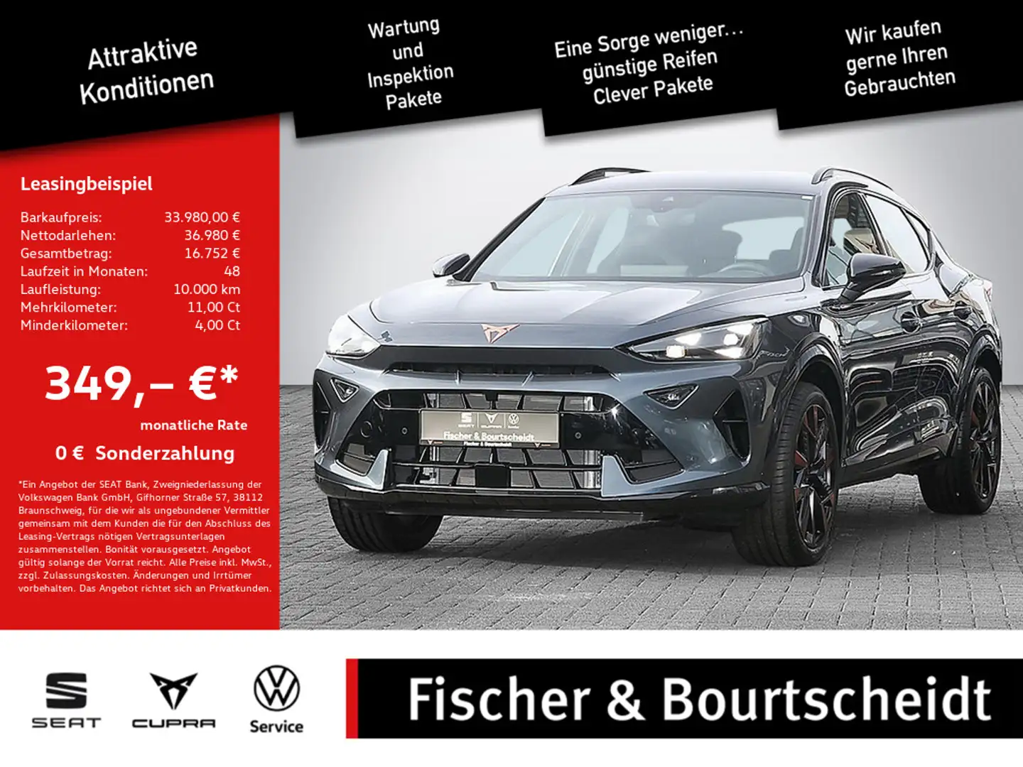 CUPRA Formentor 1.5 eTSI SENNHEISER COPPER 19"ZOLL Gris - 1