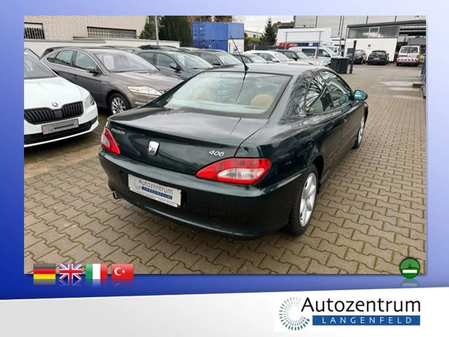 Peugeot 406 Coupe 3.0 *Automatik *LEDER*KLIMAAUTOMATIK* Negru - 2