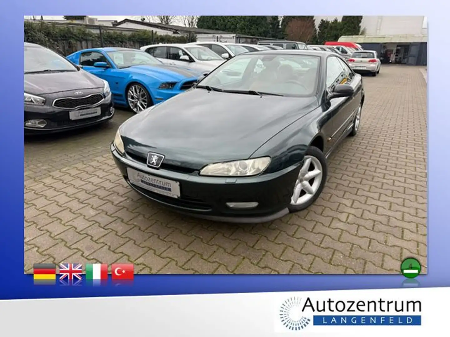 Peugeot 406 Coupe 3.0 *Automatik *LEDER*KLIMAAUTOMATIK* Чёрный - 1