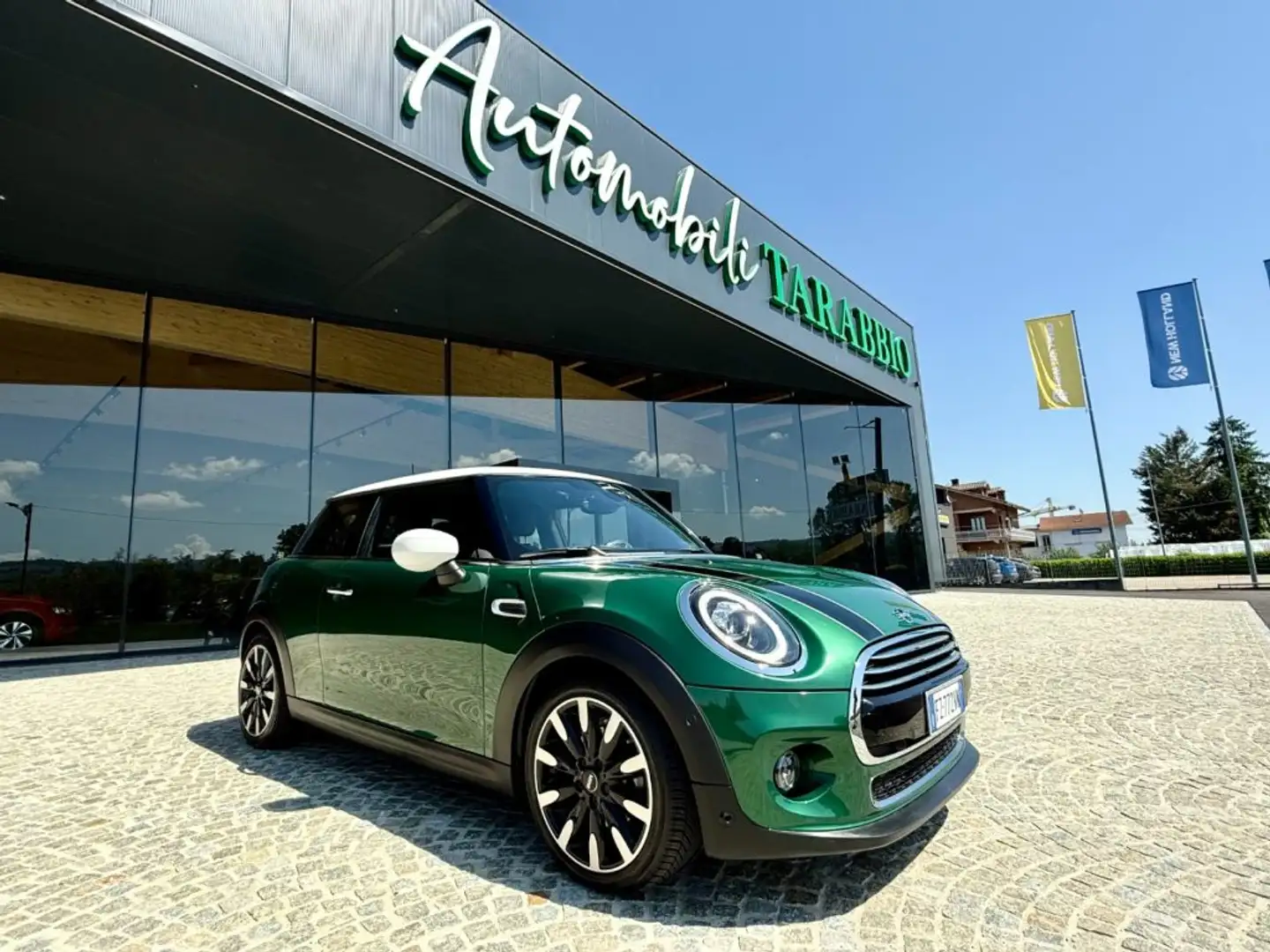 MINI Cooper AUTOMATICA - 136CV - HYPE - VERDE BRITISH - KM 59. Grün - 1