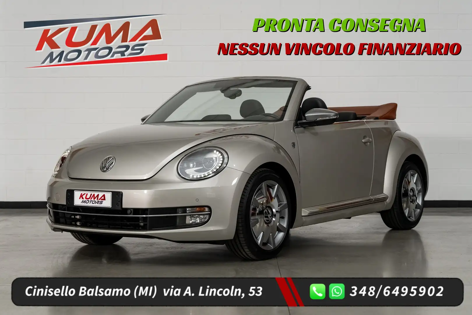 Volkswagen Maggiolino 1.4 TSI DSG KARMANN cabrio Gri - 1
