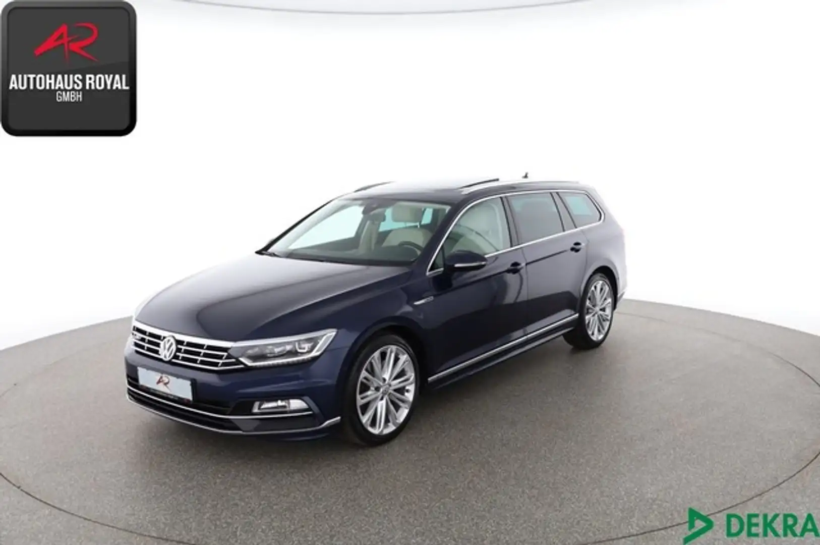 Volkswagen Passat Variant 2.0 4M TDI R LINE STANDHEIZ,ACC Blauw - 1