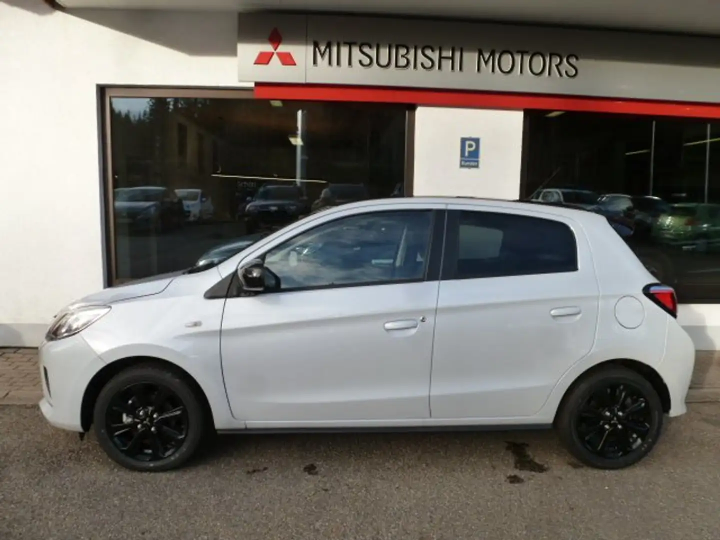 Mitsubishi Space Star 1,2 CVT Select+ Black Weiß - 1