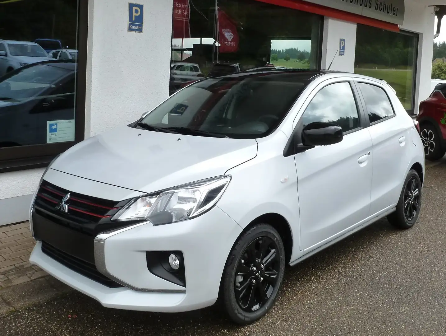 Mitsubishi Space Star 1,2 CVT Select+ Black Weiß - 2