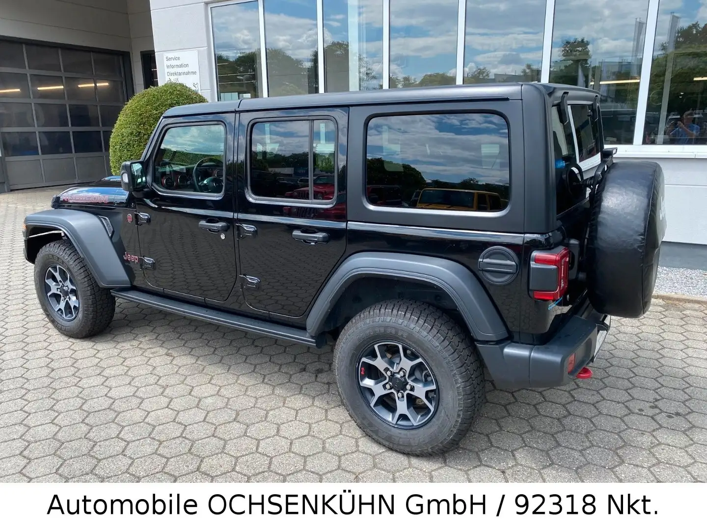Jeep Wrangler 2.0 Unlimited Rubicon / Leder, Nav. Zwart - 2