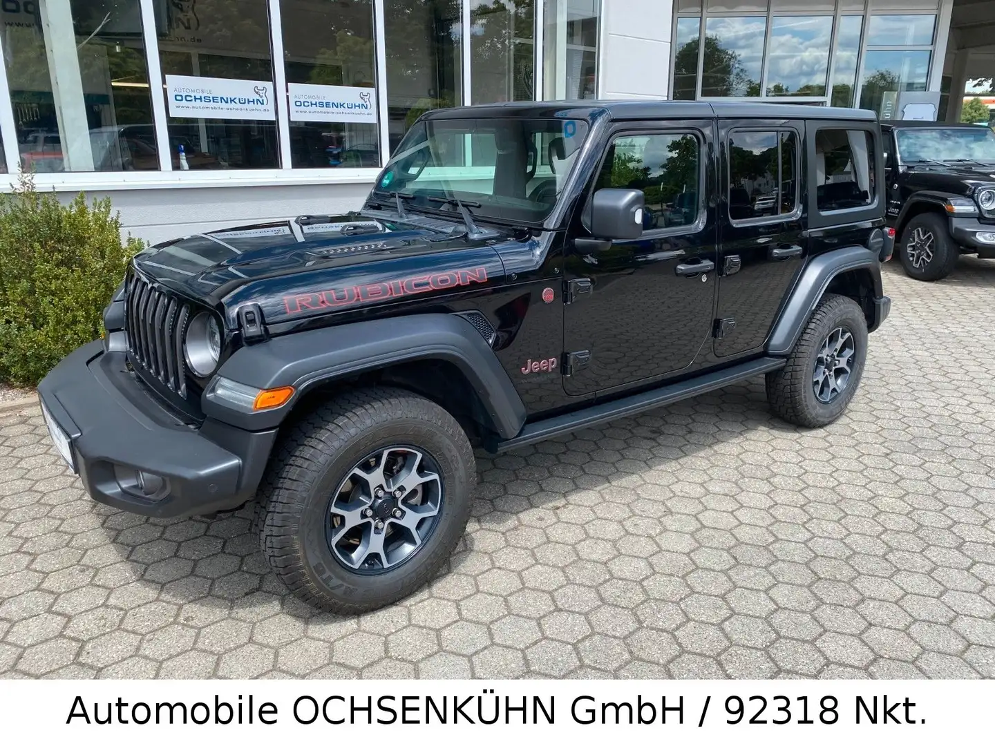 Jeep Wrangler 2.0 Unlimited Rubicon / Leder, Nav. Zwart - 1