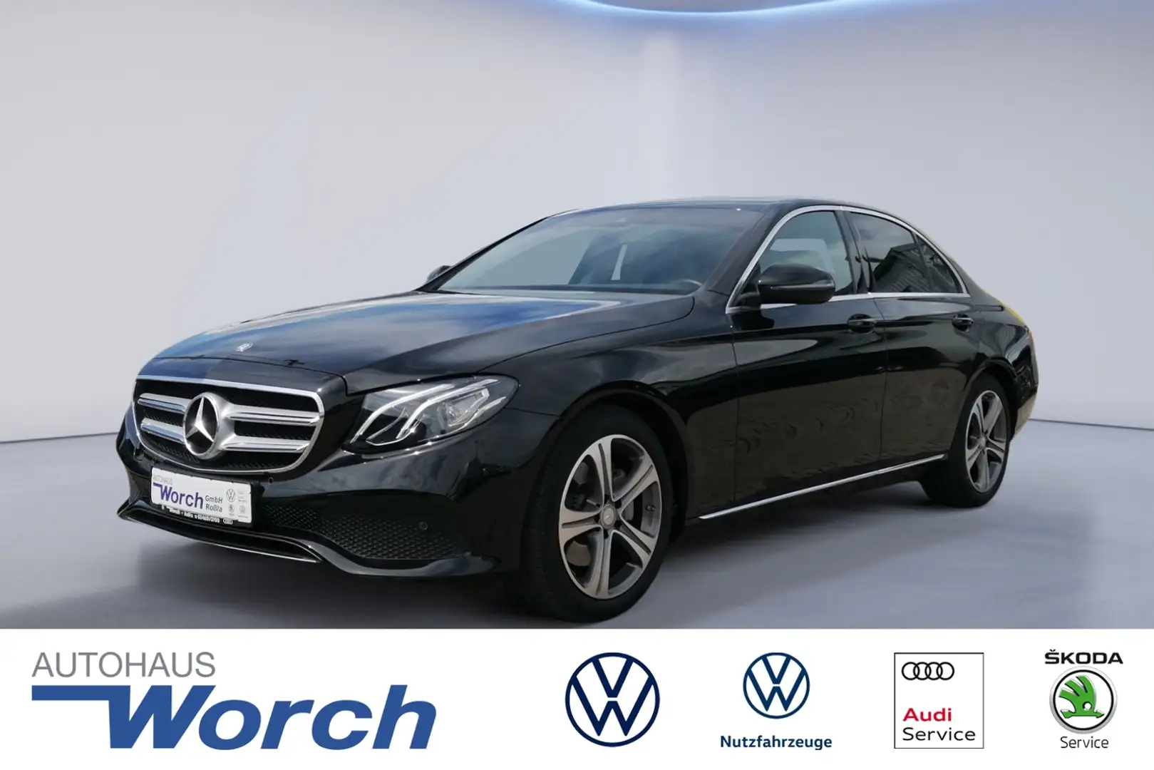 Mercedes-Benz E 200 Avantgarde LEDER+KAMERA+NAVI+LED+ Noir - 1