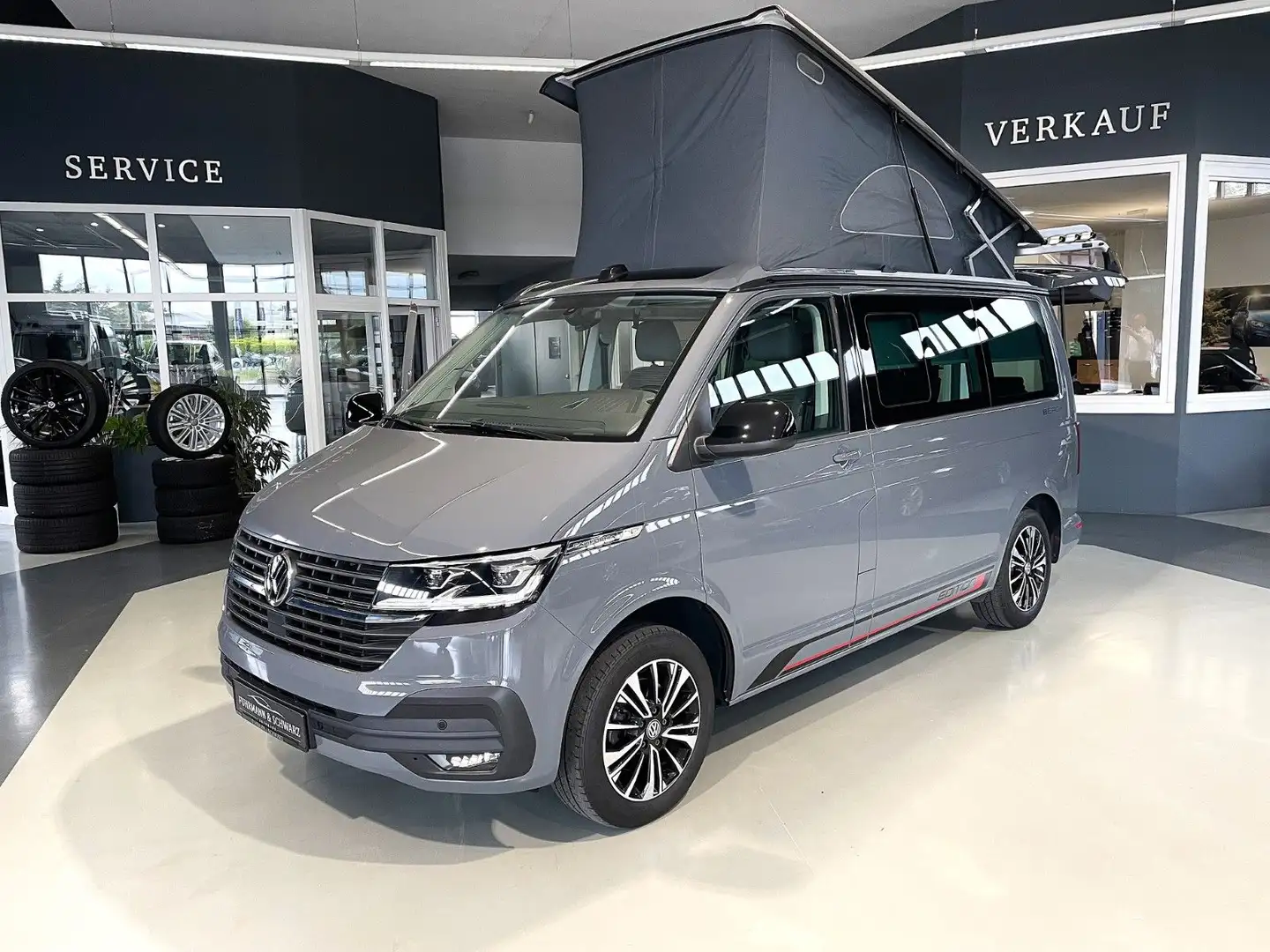 Volkswagen T6 California California T6.1 DSG Beach Camper Edition Grau - 1
