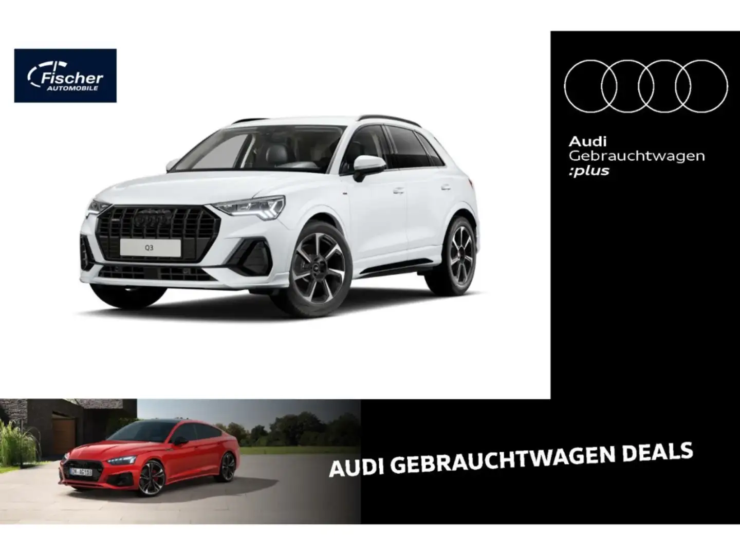 Audi Q3 40 TFSI quattro S line Weiß - 1