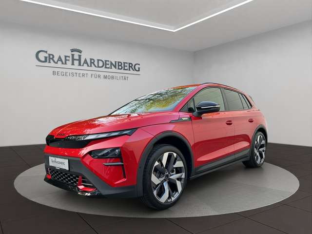 Imagine Skoda Elroq RS 250 kW AHK Head-up Display Navi