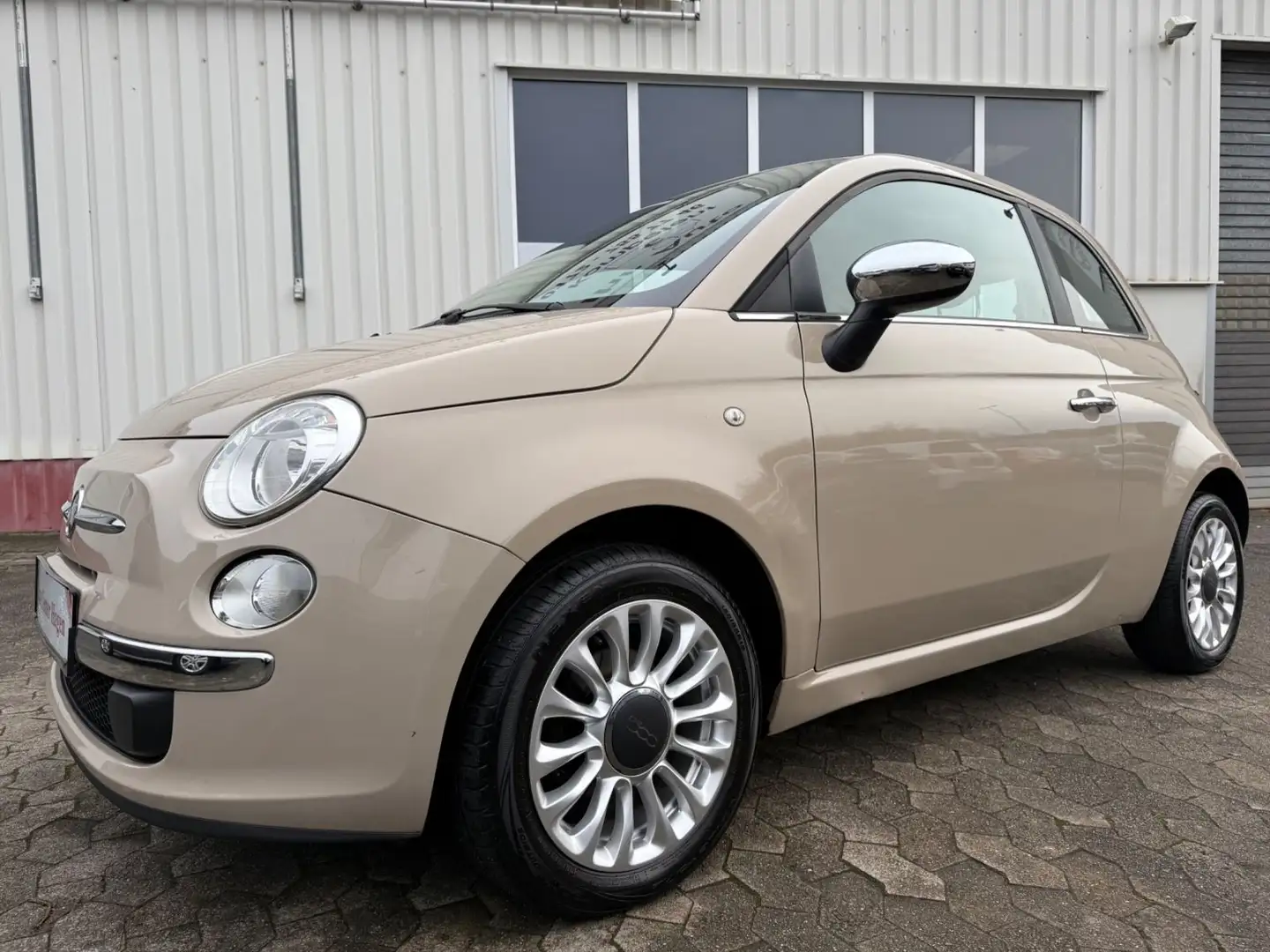 Fiat 500 1,2 51kW 69PS Pop Star/Klima/PDC/1.Hand Beige - 2
