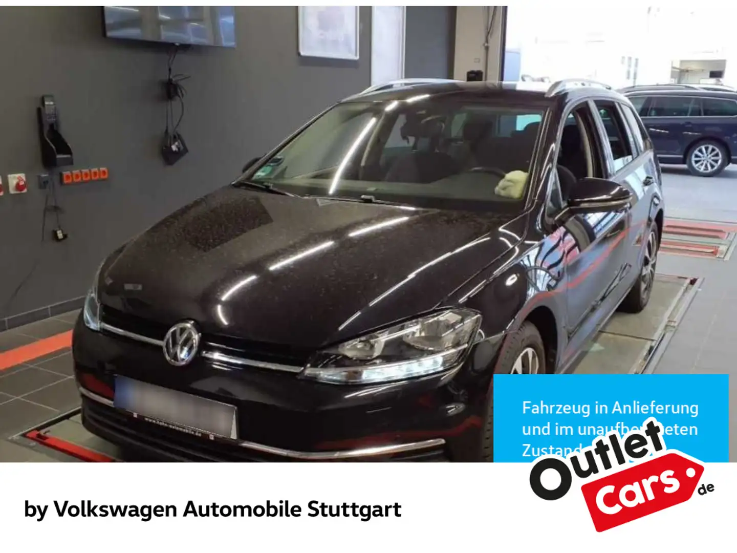Volkswagen Golf Variant Golf VII IQ.Drive 1.6 TDI Navi Tempomat Schwarz - 1