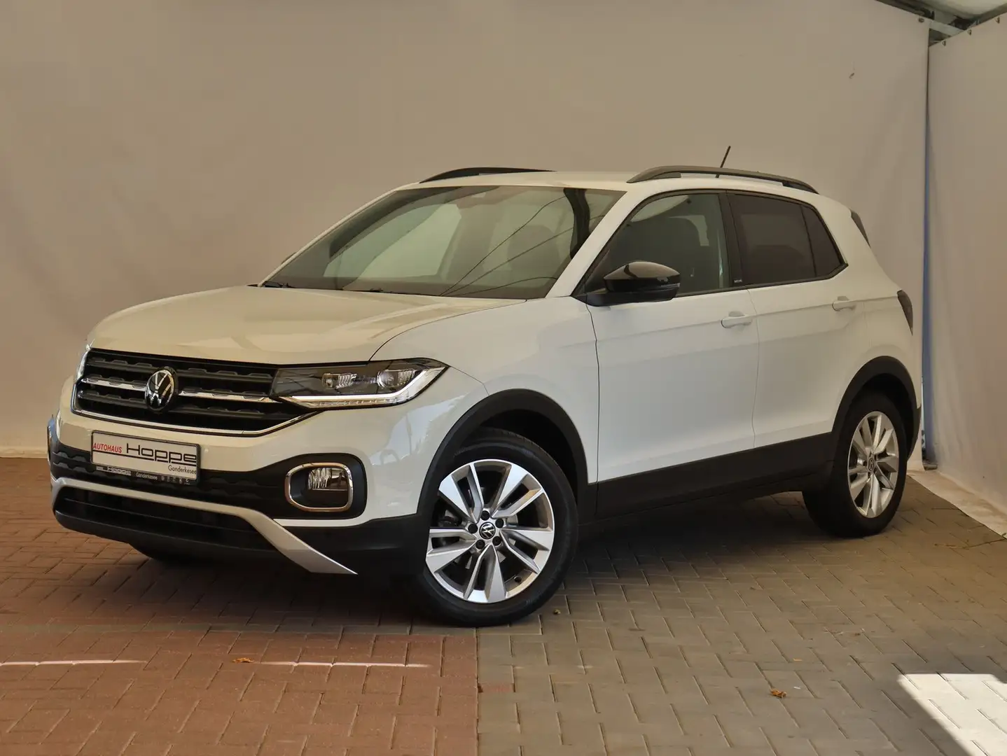 Volkswagen T-Cross Move 1.0 TSI DSG ab 1,99%+AHK+LED+NAVI+RFK+ Blanc - 2