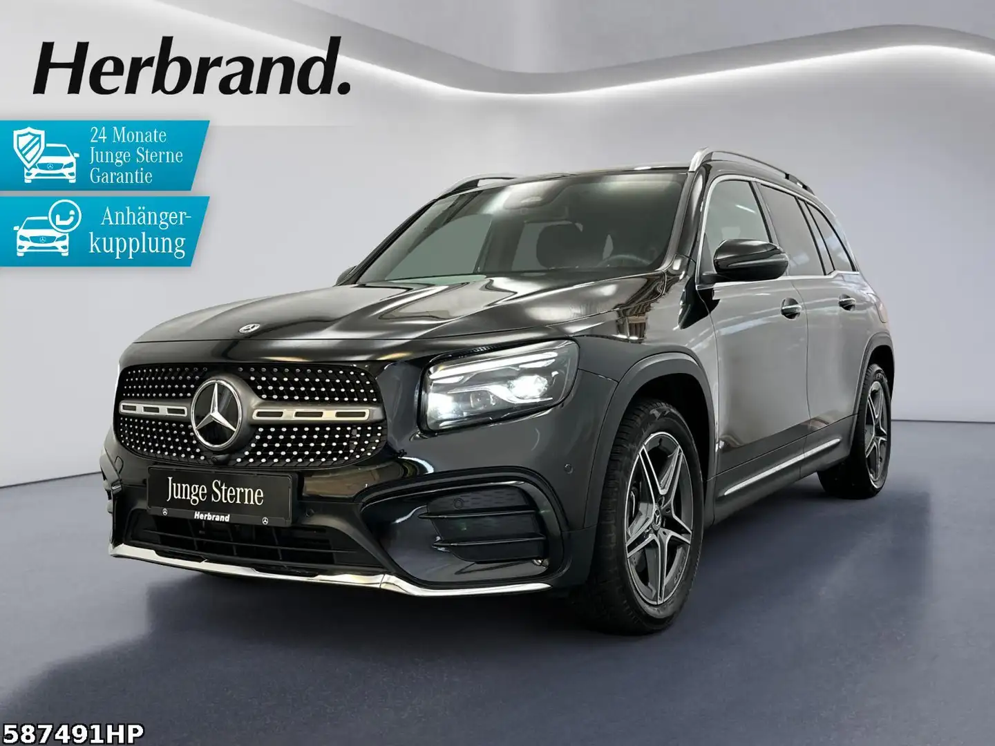 Mercedes-Benz GLB 250 4M AMG  *Multibeam AHK 7 Sitzer Kamera Schwarz - 1