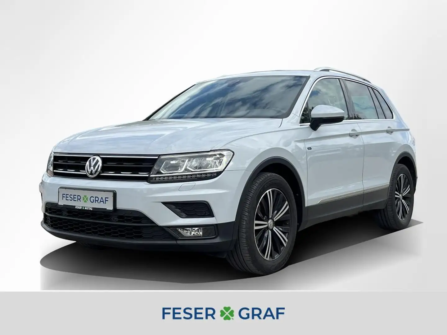 Volkswagen Tiguan 2.0 TDI JOIN STHZ/LED/Kamera/AHK/NAVI Weiß - 1
