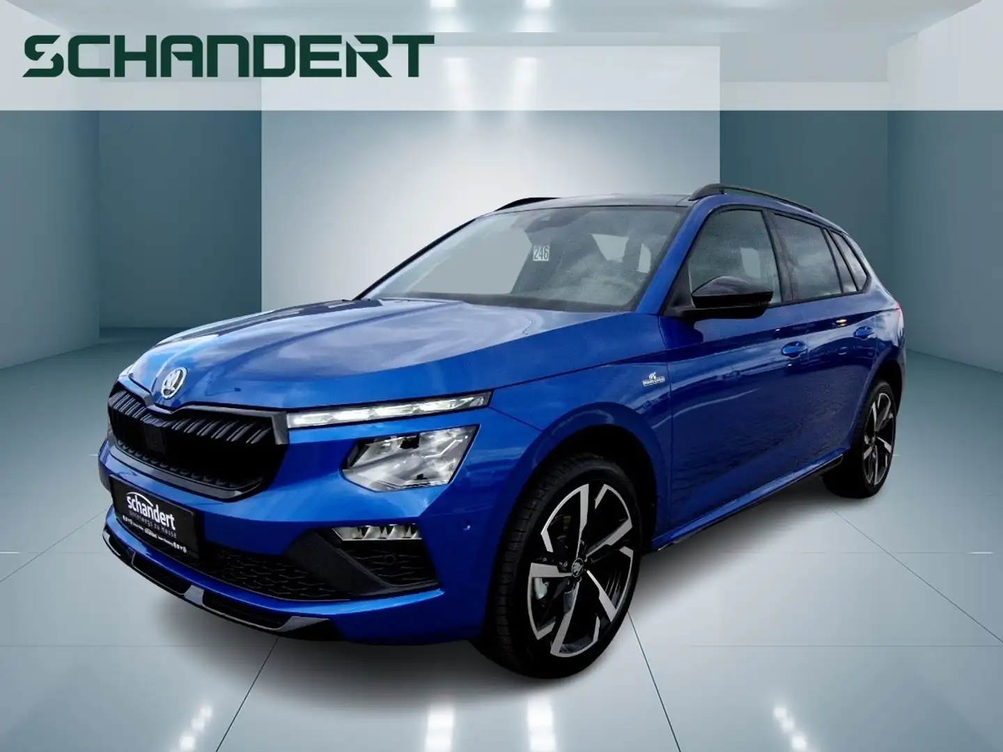Skoda Kamiq 1.5 TSI Monte Carlo DSG Matrix Navi Pano Blu/Azzurro - 1