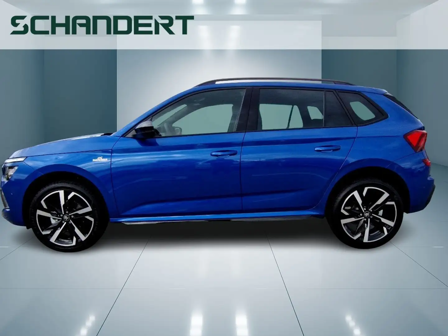 Skoda Kamiq 1.5 TSI Monte Carlo DSG Matrix Navi Pano Blu/Azzurro - 2