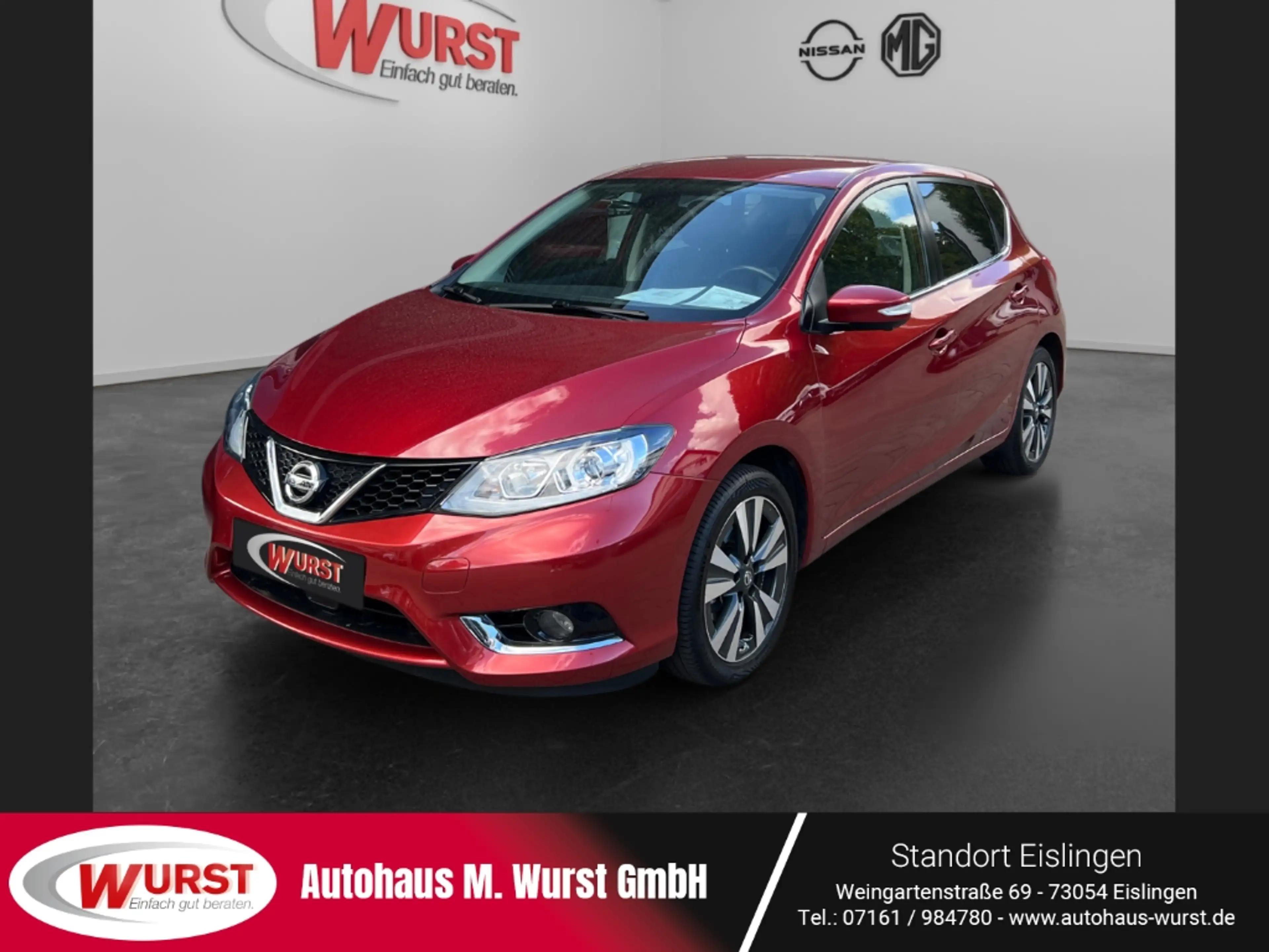 Nissan Pulsar Tekna Navi 360 Kamera LED Mehrzonenklima DAB SHZ K
