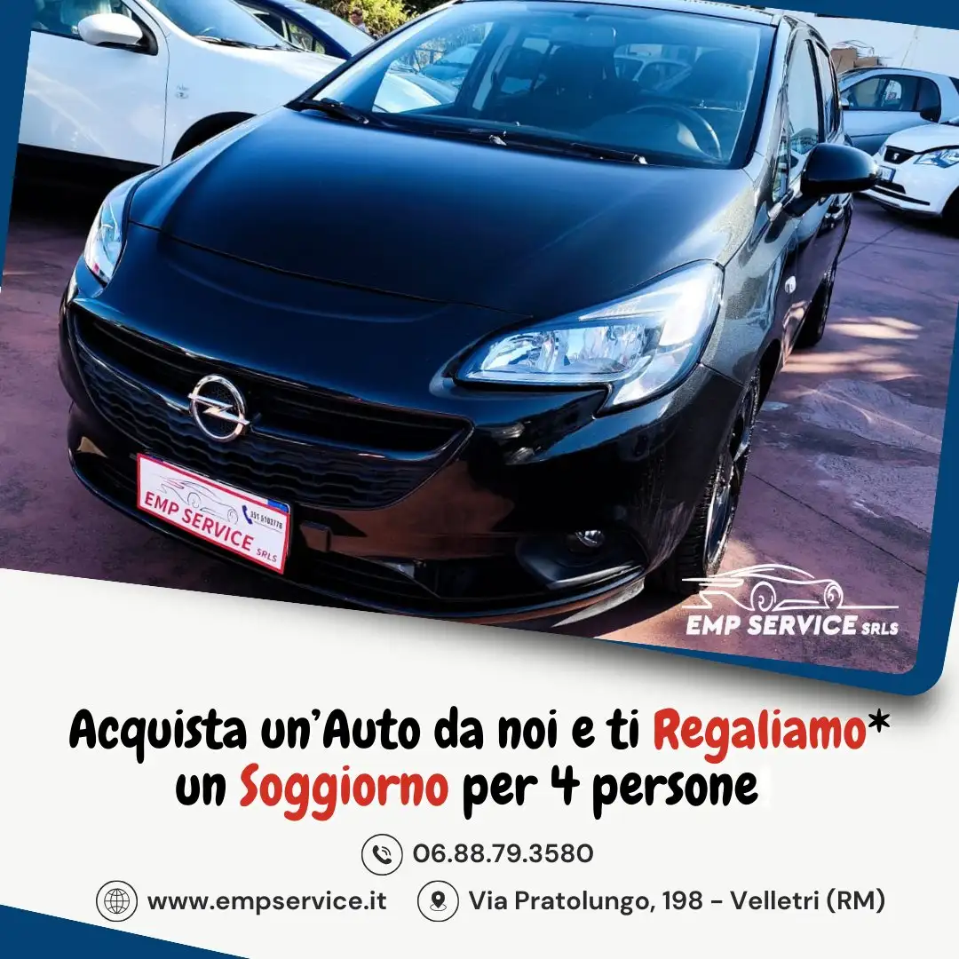 Opel Corsa 5p 1.2 b-Color GPL Schwarz - 1