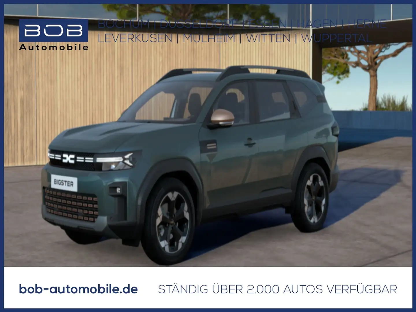 Dacia Bigster Extreme TCe 130 4x4 SHZ LHZ PDC eHeck Verde - 1