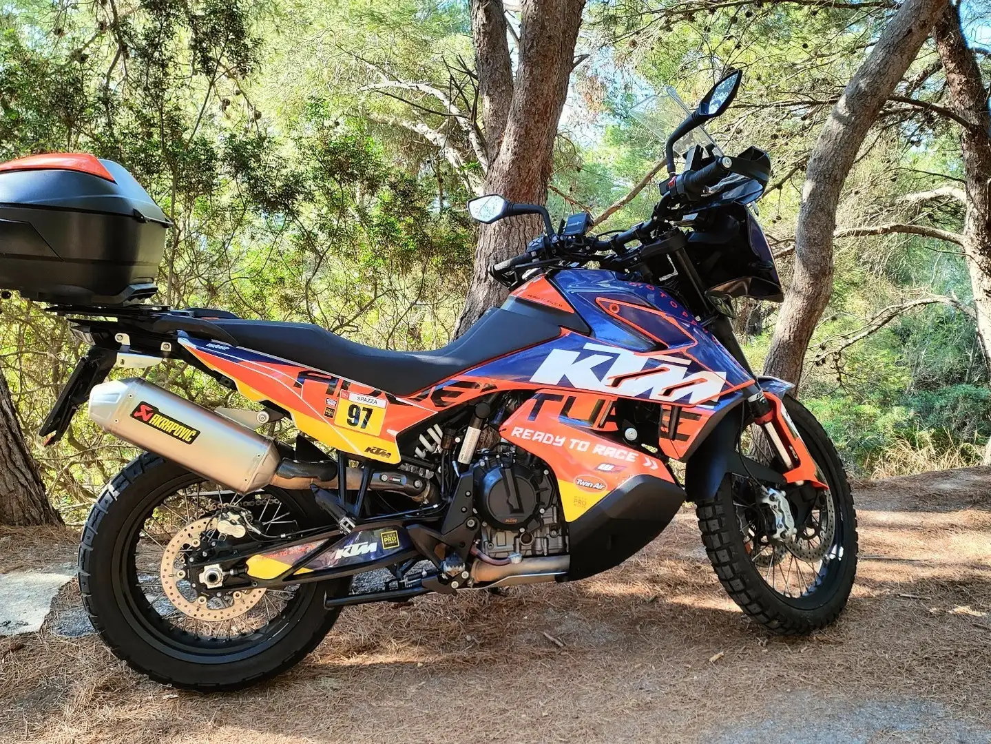 KTM 790 Adventure Pomarańczowy - 2