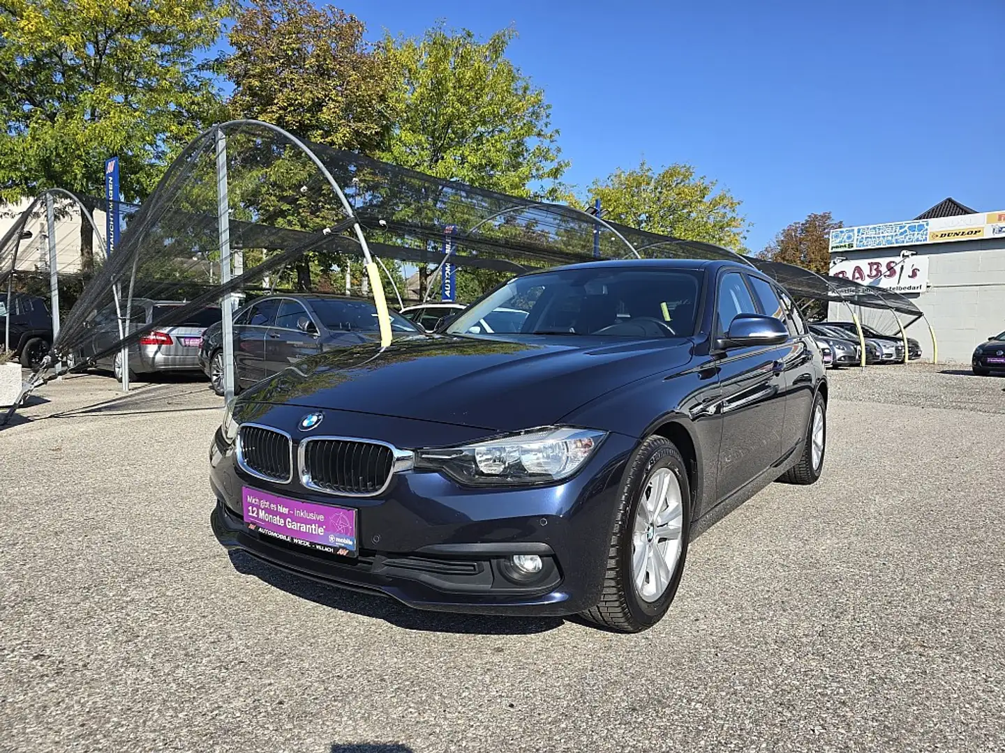 BMW 316 d Touring Advantage  NAVI LEDER Bleu - 1