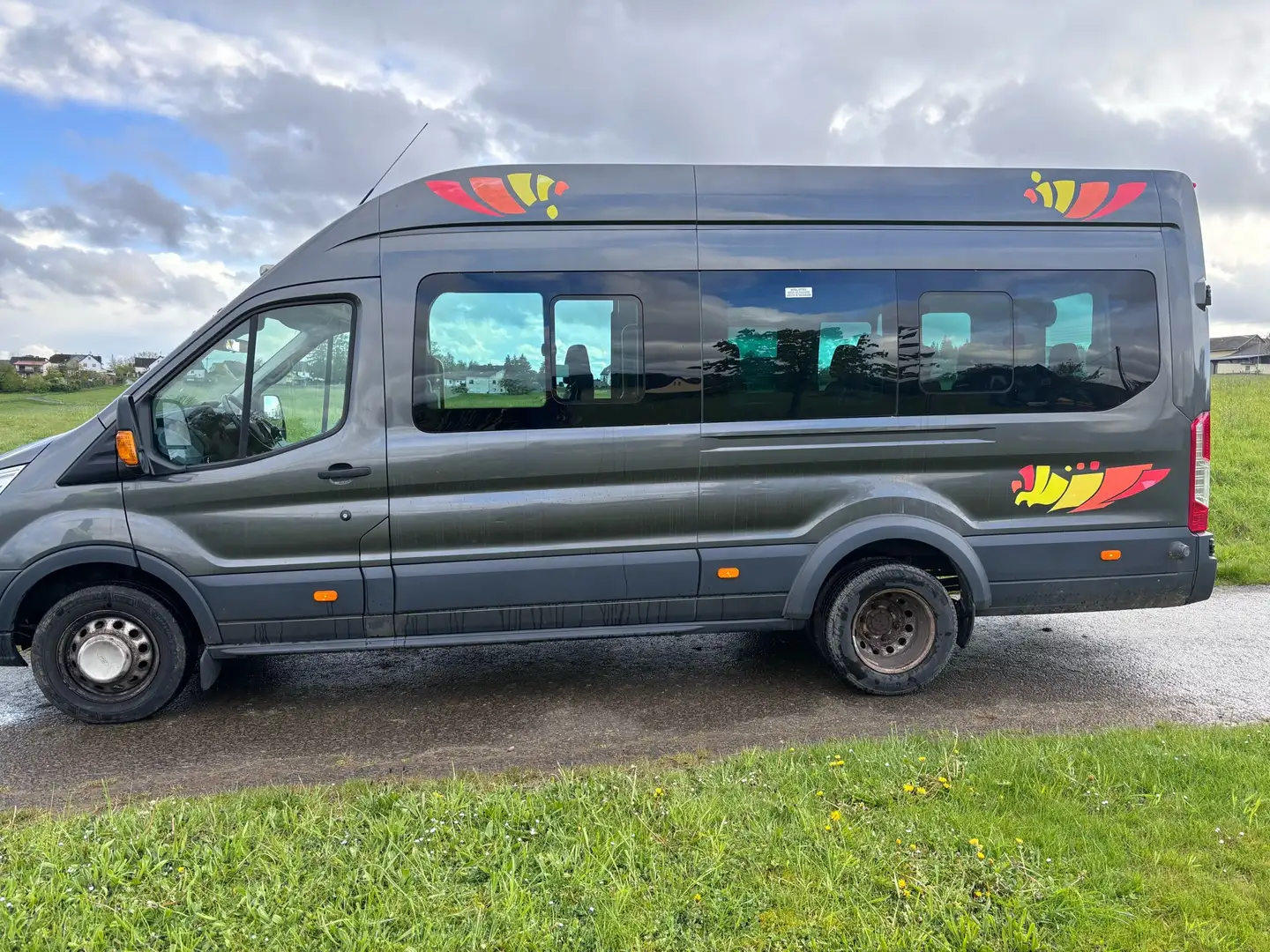 Ford Transit Bus 460 L4 (HDT) Trend 17 Sitzer Gris - 2