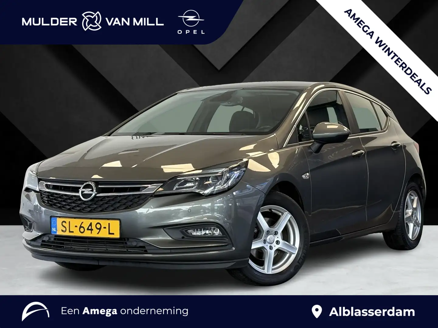 Opel Astra Edition 1.4 Turbo 150pk | CLIMA | APPLE CARPLAY / Grau - 1